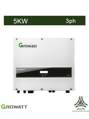 اینورتر متصل به شبکه 5 کیلووات Growatt مدل 5000TL3-S