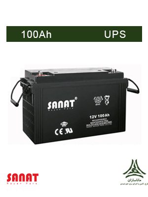 باتری 100 آمپر ساعت، 12 ولت صنعت رایان نوع UPS