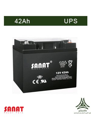 باتری 42 آمپر ساعت، 12 ولت صنعت رایان نوع UPS