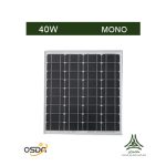 پنل خورشیدی مونو کریستال 40 وات OSDA-isola مدل ODA40-18-M