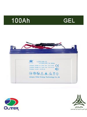 باتری 100 آمپرساعت 12 ولت OLITER مدل LCPC100-12