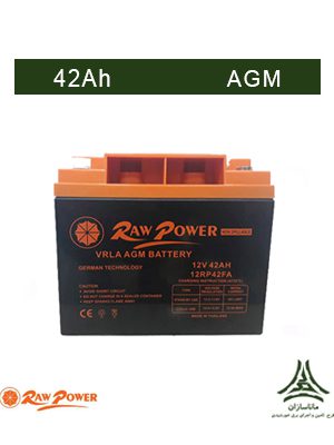 باتری 42 آمپرساعت 12 ولت RAW POWER مدل 12RP42FA