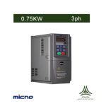 اینورتر پمپ 0.75 کیلووات سه فاز برند micno مدل KE300A-01-0R7G-T4