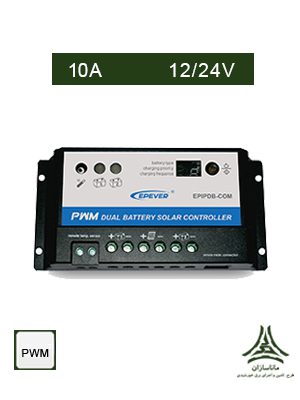 شارژ کنترلر خورشیدی 10 آمپر EPever مدل EPIPDB-COM-10