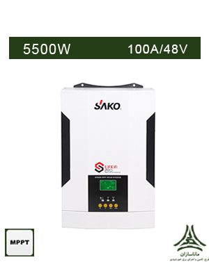 سانورتر 5500W، 48V ، 100A برند SAKO مدل SUNON PRO 5.5KW