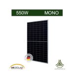 پنل خورشیدی 550 وات مونوکریستال Half Cell Perc برند AE SOLAR