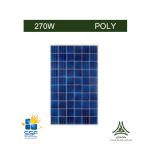 پنل خورشیدی 270 وات پلی کریستال سولار صنعت فیروزه